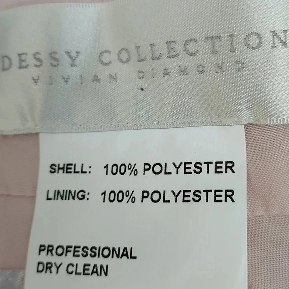 NWT Dessy Collection Style 2942 in Blush Size 10 - Picture 10 of 14